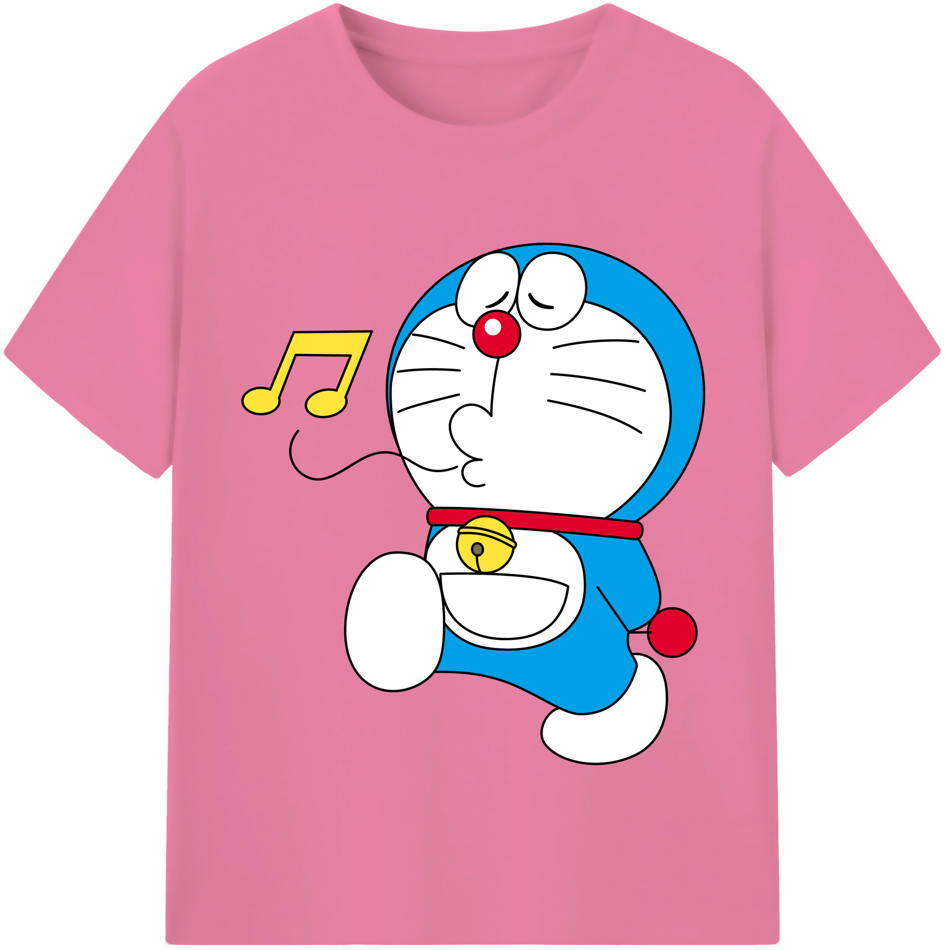 （画像用） ドラえもん Doraemon 綿100％半袖Tシャツ（フロントプリント）